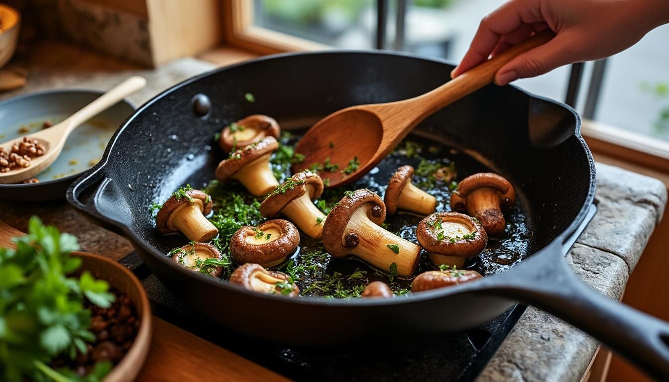Découvrez comment cuisiner les trompettes de la mort et savourez ce champignon unique ! Techniques, recettes et astuces vous attendent pour sublimer ce délice de la nature dans vos plats.