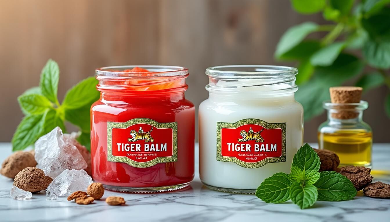 Baume du tigre rouge ou blanc : Quelles différences et lequel choisir ?