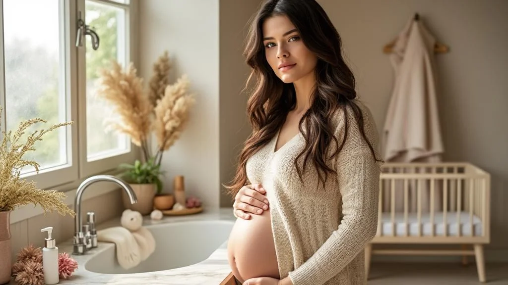 enceinte et coloration cheveux