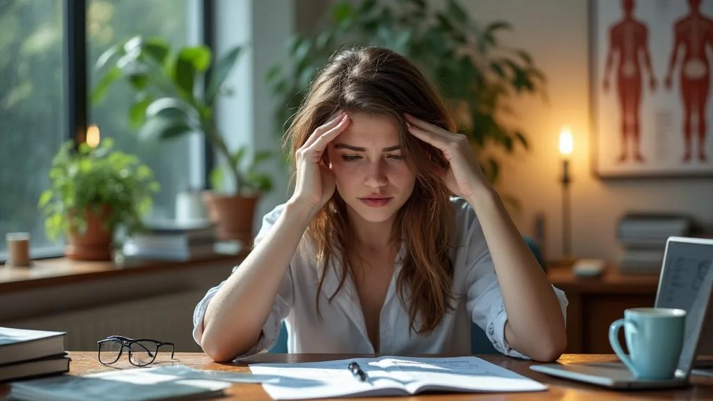 tension oculaire et stress